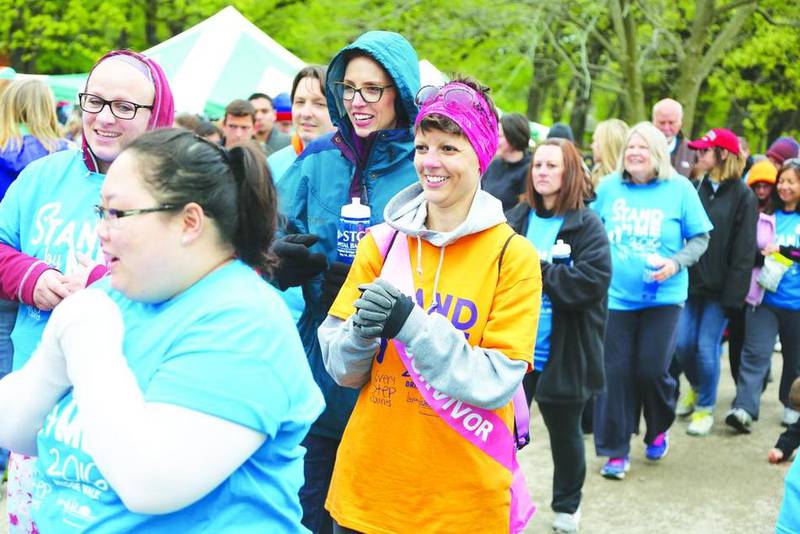 Living Well Cancer Resource Center's annual Bridge Walk 5K fundraiser at Fabyan Forest Preserve in Geneva usually draws more than 2,000 people. This year's event will be held May 13.