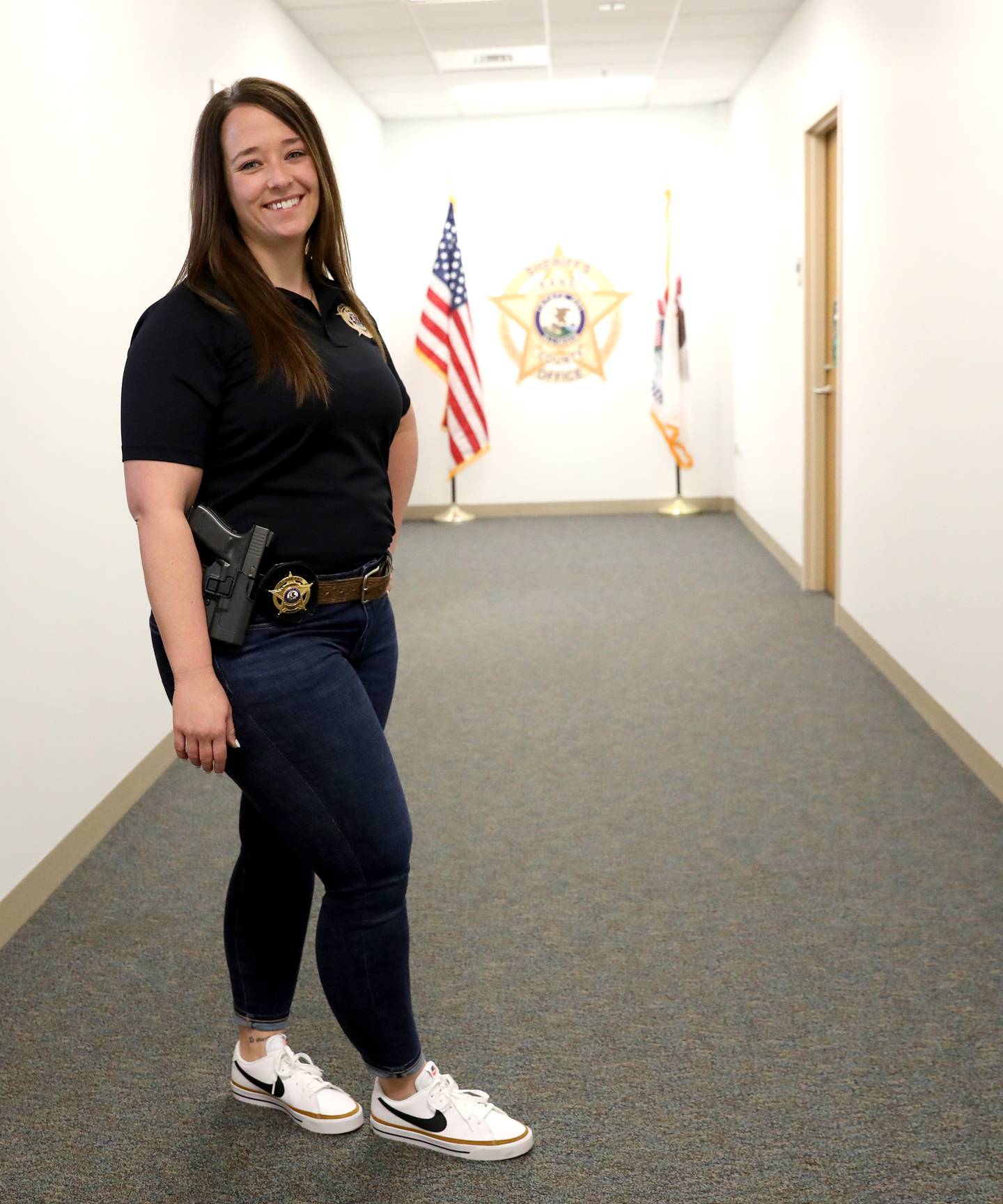 Sgt. Brooke Minuth works on the Kane County Sheriffs Office Special Victims Team.