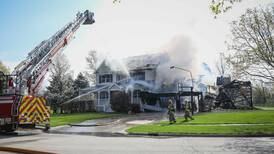 Crystal Lake man remains hospitalized following fire Monday; dog still missing