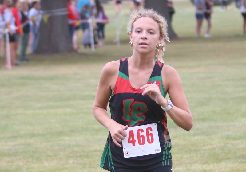 L-P's Ryan Owczarek runs during the Gary Coates Invitational cross country meet on Saturday, Sept. 13, 2025 at Zearing Park in Princeton .