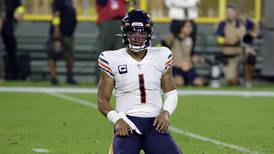 Bears QB Justin Fields isn’t pushing for more pass plays, says calling plays is ‘not my job’