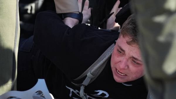 Protesters arrested after clashing with police outside Broadview immigration facility