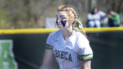 Seneca’s Tessa Krull fires 1-hitter, fans 13 in 6-0 win over Serena