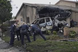 Multiple people on private plane that crashed into San Diego neighborhood are dead, authorities say