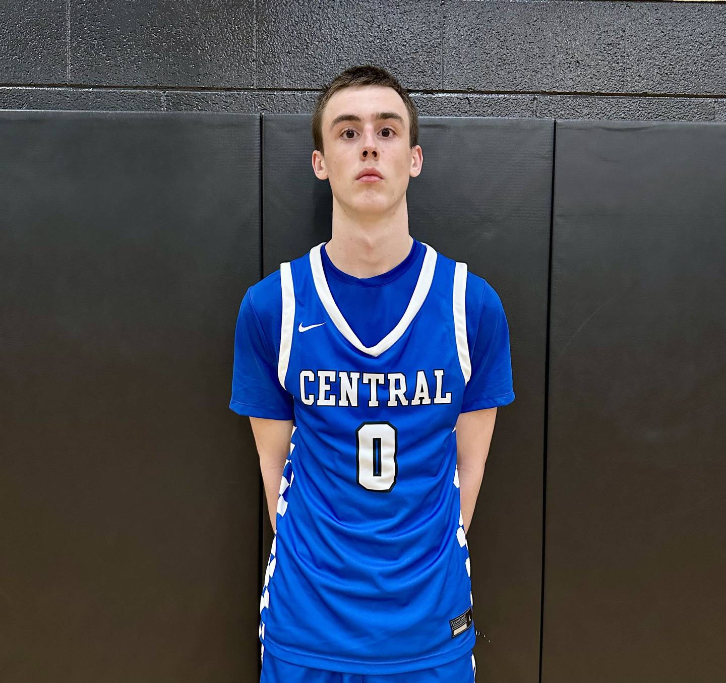 Burlington Central's Patrick Magan finished with 27 points, 5 rebounds and 2 assists in the team's game against Sycamore on Friday evening.