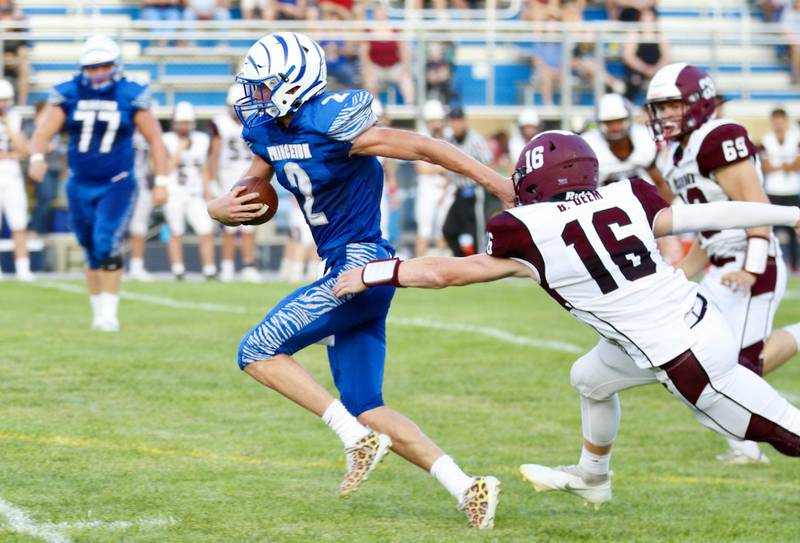 Teegan Davis and the Princeton Tigers set their sights on the Rockridge Rockets in Friday's opener at Rockridge.
