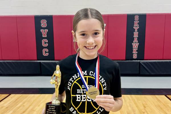 Hennepin’s Finely Judd wins Elks District Hoops Shoot, advances to State