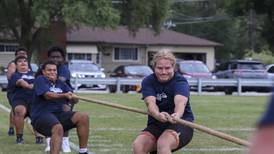 Revamped West Aurora offensive line shines in 25th annual ‘Battle of the Big Butts’ Lineman Challenge