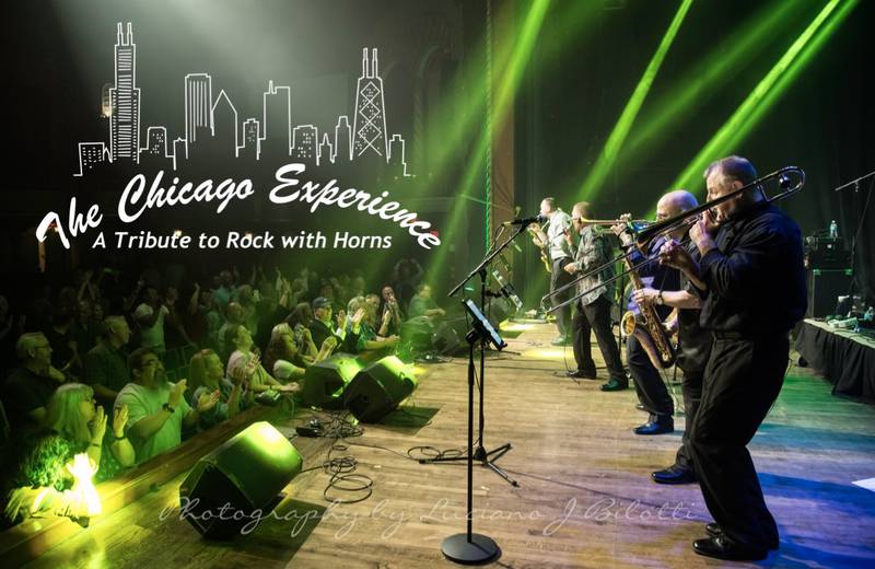 The Rotary Club of Crystal Lake Dawnbreakers presents “Rotary Rocks The Raue: The Chicago Experience” Saturday, October 4 at 7 p.m. at the Raue Center for the Arts.