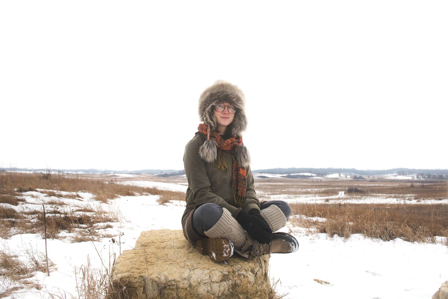 A feature on artist Heather Baker anchored the debut of Shutter to Think.