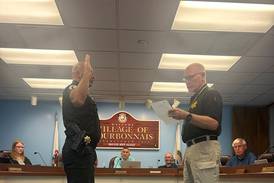 Barrie sworn in as Bourbonnais police patrol commander