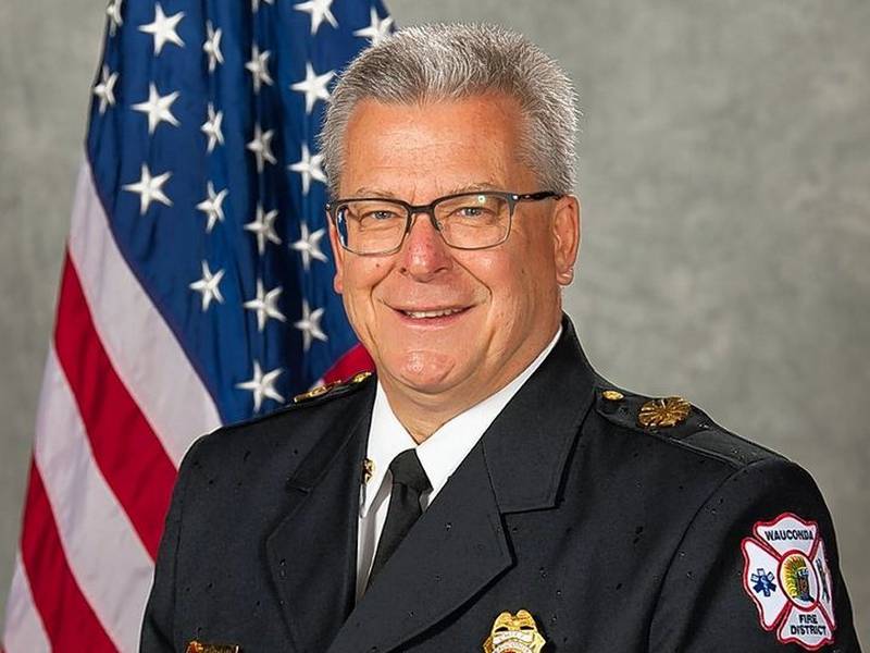 Wauconda Fire District Chief David Geary is retiring May 20, 2022.