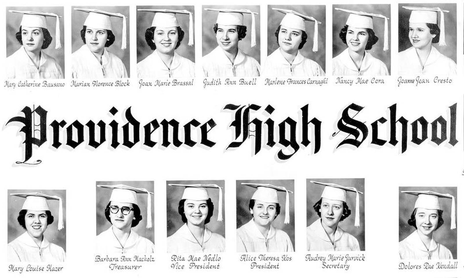 Providence High School alumni celebrate 60th anniversary at monthly