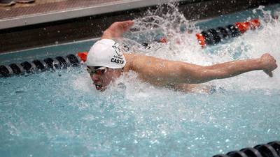 Boys swimming: Ben Castro, Cary-Grove co-op flying high into state