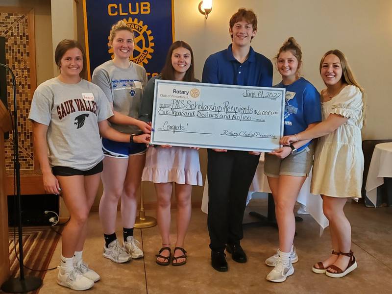 Princeton Rotary has announced the recipients of the 2022 Swan Eickmeier Scholarship. The $1,000 award is given to deserving local high school graduates.
This years recipients include McKenzie Hecht, Madison Richards, Kala Robbins, Reid Orwig, Elizabeth Boyles and Margaret Davis.