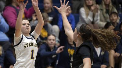 Photos: Sterling takes on Galesburg in girls basketball