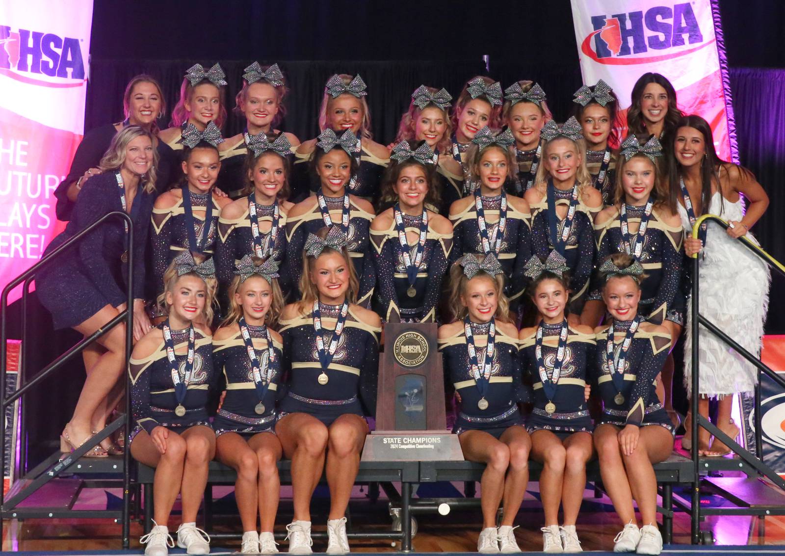 Photos IHSA State Cheerleading Competition finals Shaw Local