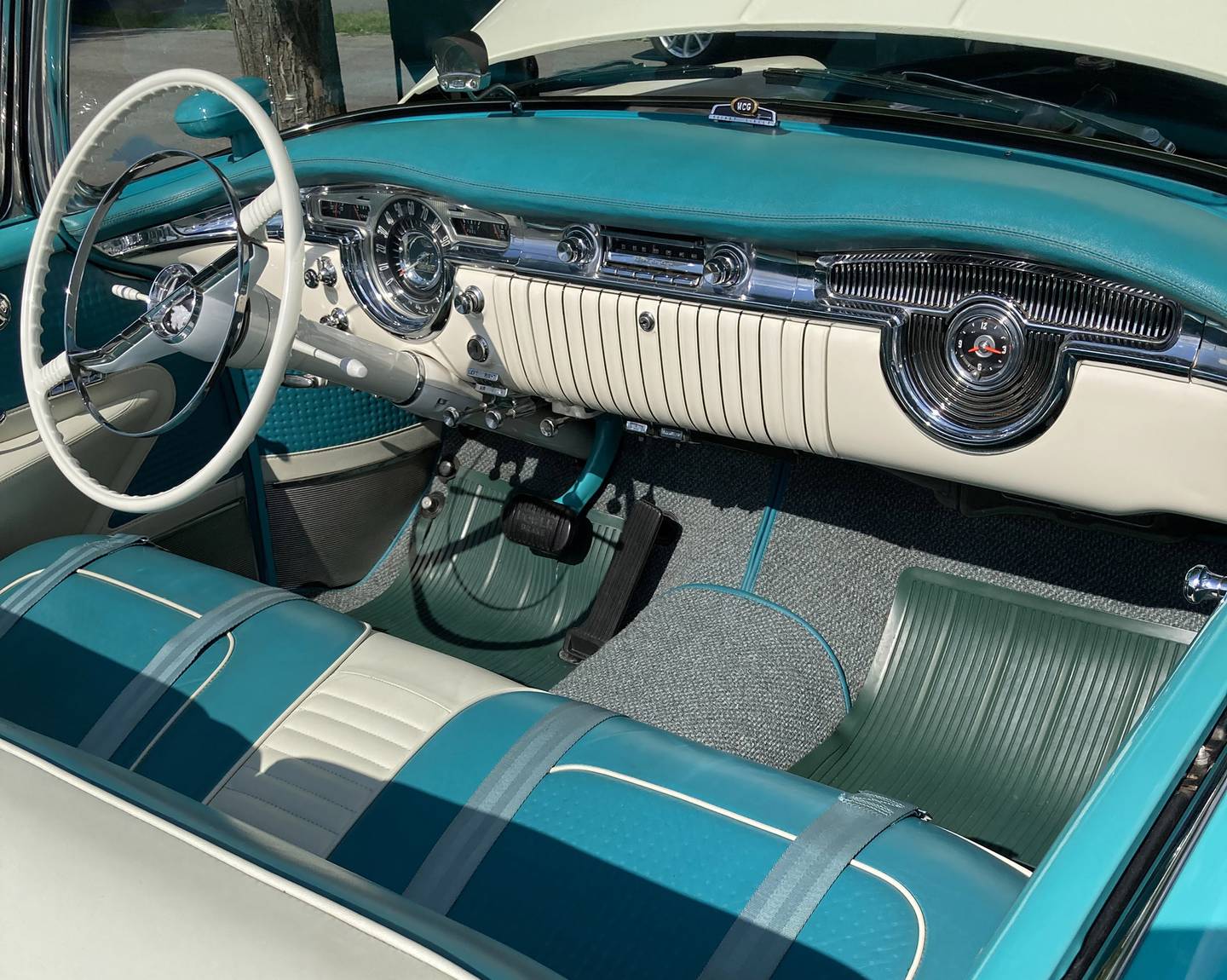 Photos by Steve Rubens - 1955 Oldsmobile Interior