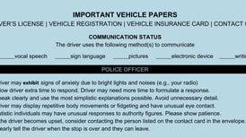 Antioch Police to participate in Blue Envelope Program
