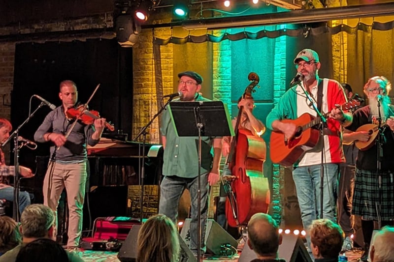 Irish band One of the Girls will perform at 7:30 p.m. Friday, March 13 at the Woodstock Opera House.