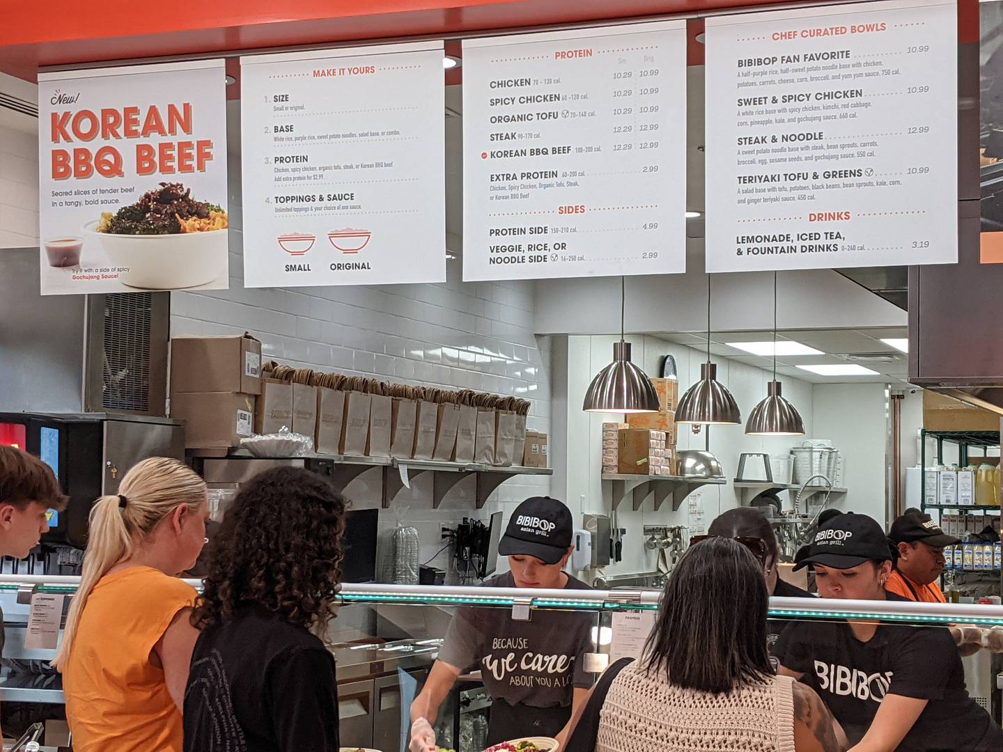 BIBIBOP will open at 11 a.m. Thursday at 2830 Walter Payton Memorial Highway (Route 34) following a ribbon-cutting ceremony at 10:30 a.m. The public is invited to the ceremony.

Members of the media were given a sneak preview Tuesday night of what the restaurant has to offer.