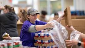 Geneva, Northwest Medicine volunteers help Northern Illinois Food Bank