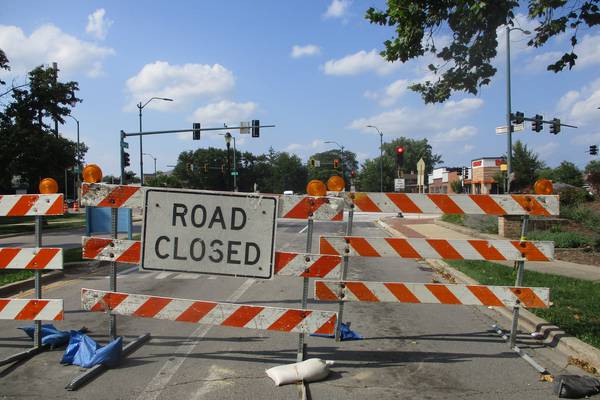 New lane closures at Six Corners in Joliet to affect all 3 streets