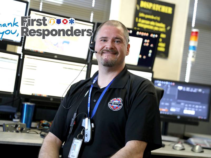 Jim Holden has been fielding Kane County 911 calls for over 20 years