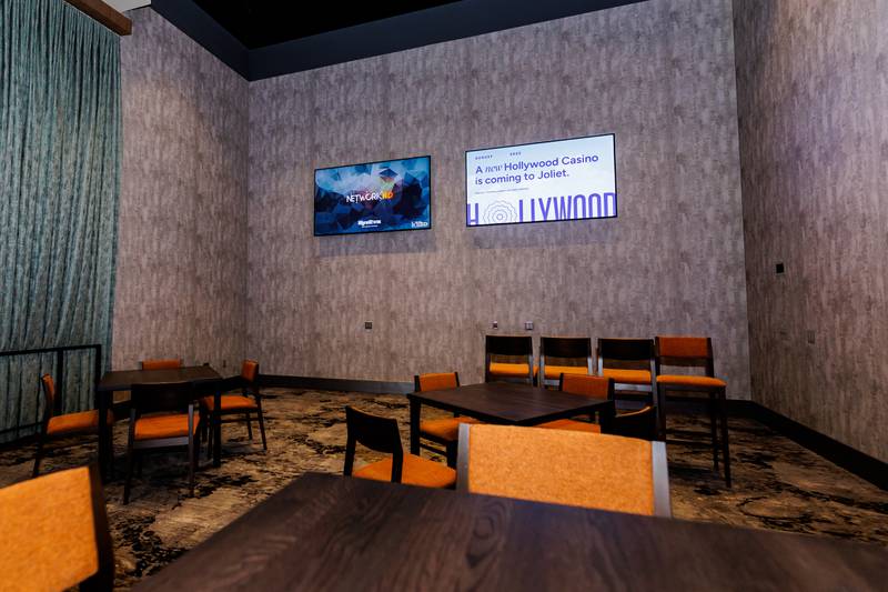 Members of the media saw the many spaces inside the new Hollywood Casino Joliet, located at 1401 Gateway Blvd., Joliet, during a “first-look” tour on July 11, 2025.