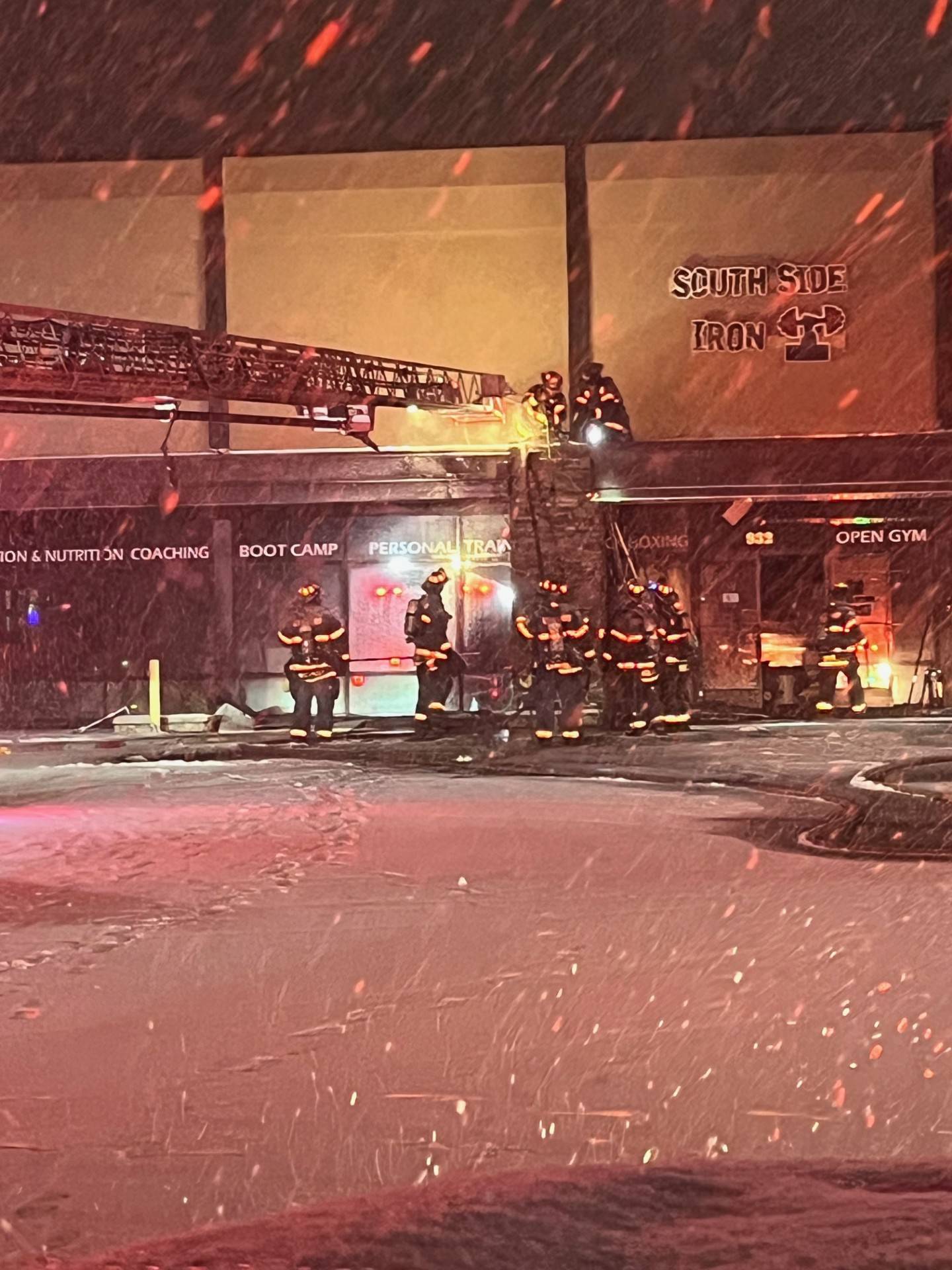 Lockport Fire Investigators is working to determine the cause of a fire on Friday night at a strip mall in the 900 block of East 9th Street in Lockport.