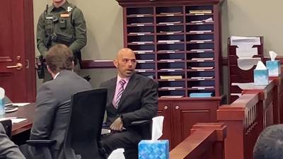 Video: Nathan Sweeney says 'I'm truly sorry' to family of sheriff's deputy killed in 2024 DUI crash