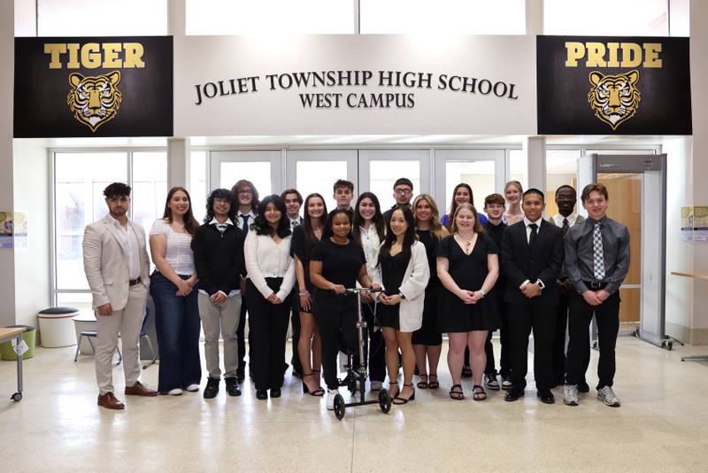 Joliet West High School has announced the top 10 finalists for the 2024-25 Mr. and Ms. Alpha Omega, an award given to students who have contributed time and effort to school and community activities while maintaining excellent academic records.
