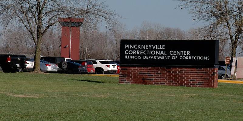 Pinckneyville Correctional Center, pictured in southern Illinois, was one of several state prisons where correctional personnel were exposed to substances or overdoses in the prison population.