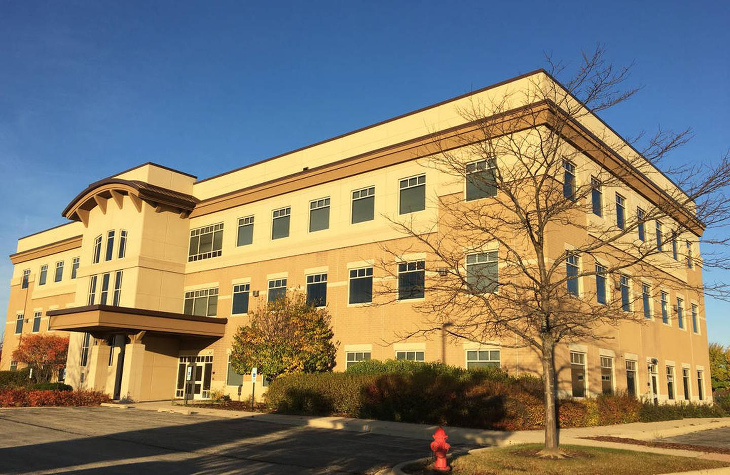 The Yorkville City Council approved a $1.9 million contract Tuesday night for the purchase of an office building at 651 Prairie Point Drive, above, that officials hope to convert into a new city hall and multi-use government building.