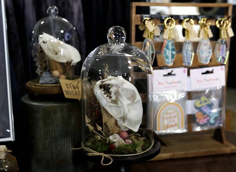 Items for sale at the Wicked Woods & Goods store on Thursday, Oct. 17, 2024. The Richmond metaphysical shop is celebrating its 2nd anniversary.