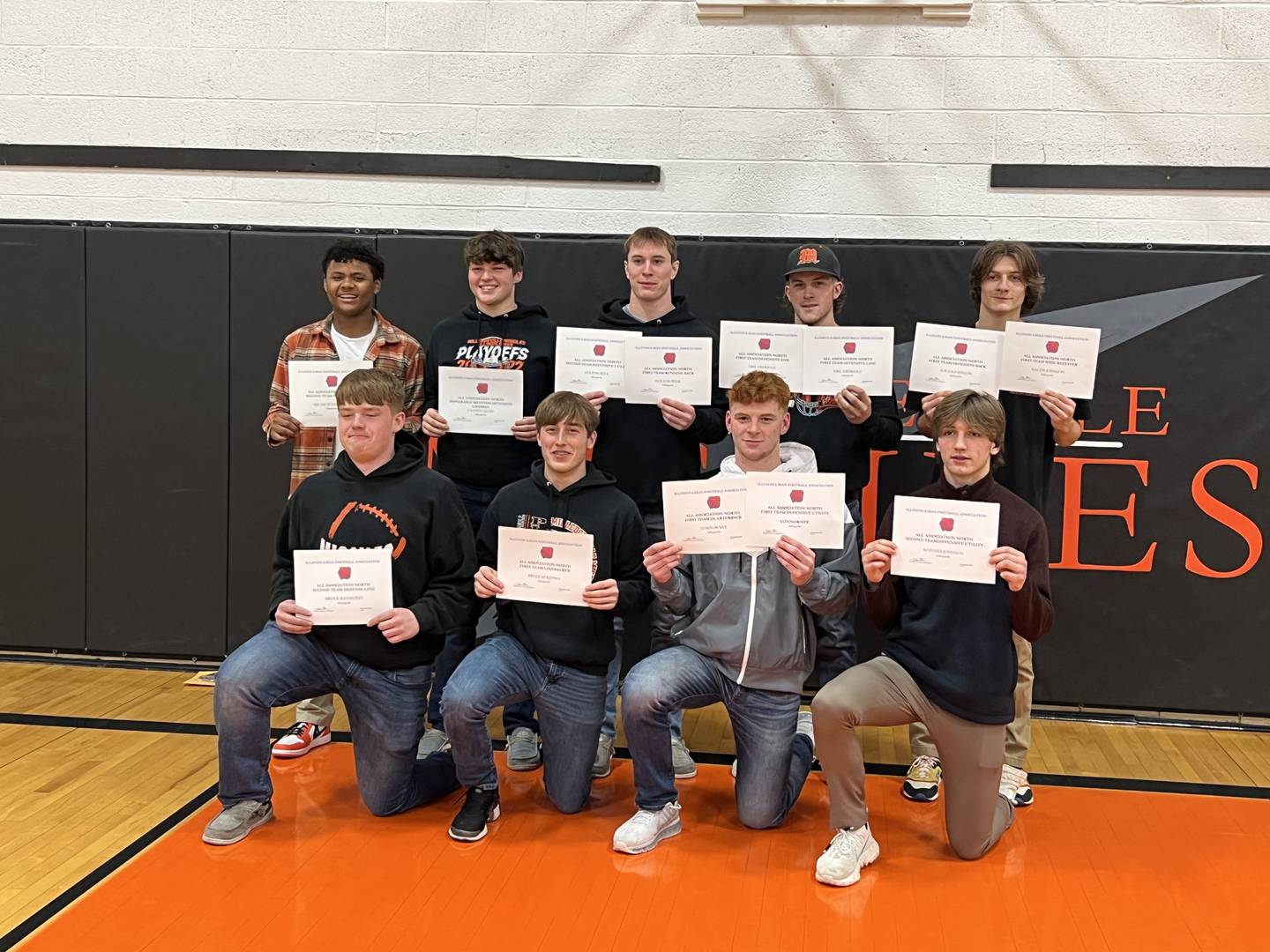 Milledgeville High School holds sports awards night Shaw Local