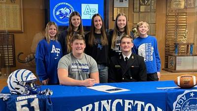 Photos: Bennett Williams signing day with Air Force Academy