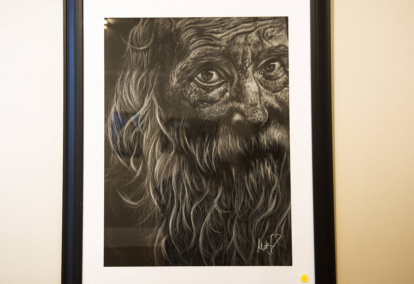 Matt Jagitsch's "Leonardo" was selected as the signature piece for the Phidian Art Show, which opens Friday at The Next Picture Show in Dixon.