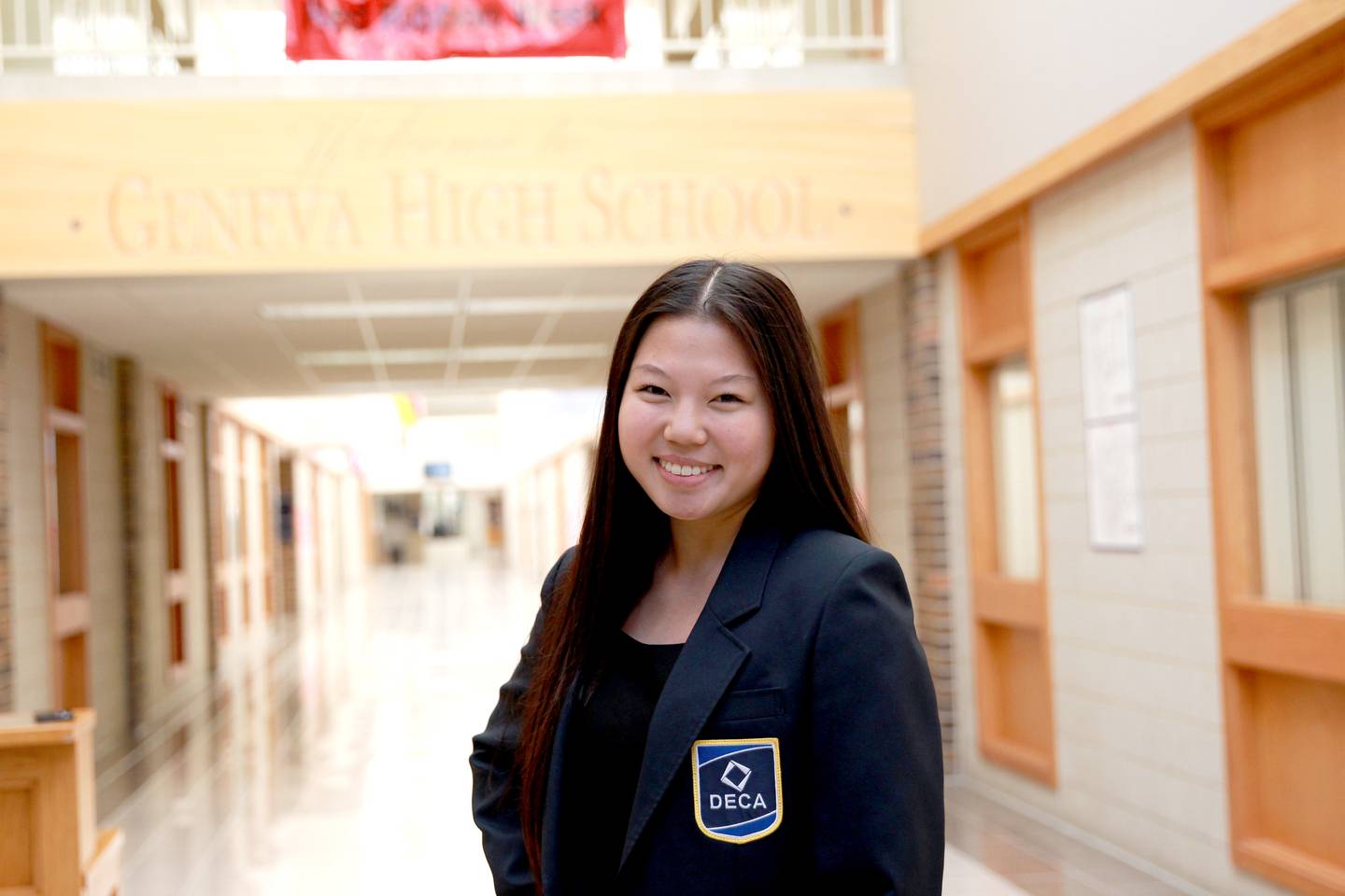 Geneva High School senior Minzie Choi is the first Geneva D304 student elected to Illinois DECA (Distributive Education Clubs of America). DECA prepares emerging leaders and entrepreneurs for careers in marketing, finance, hospitality and management in high schools and colleges around the globe.