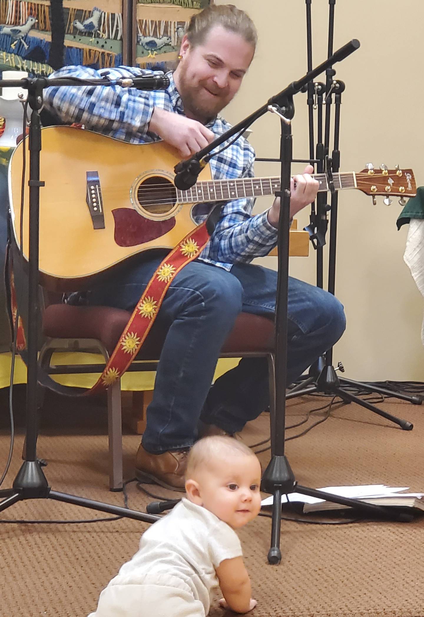 The Unitarian Universalist Congregation of DeKalb's winter farmers market fundraiser