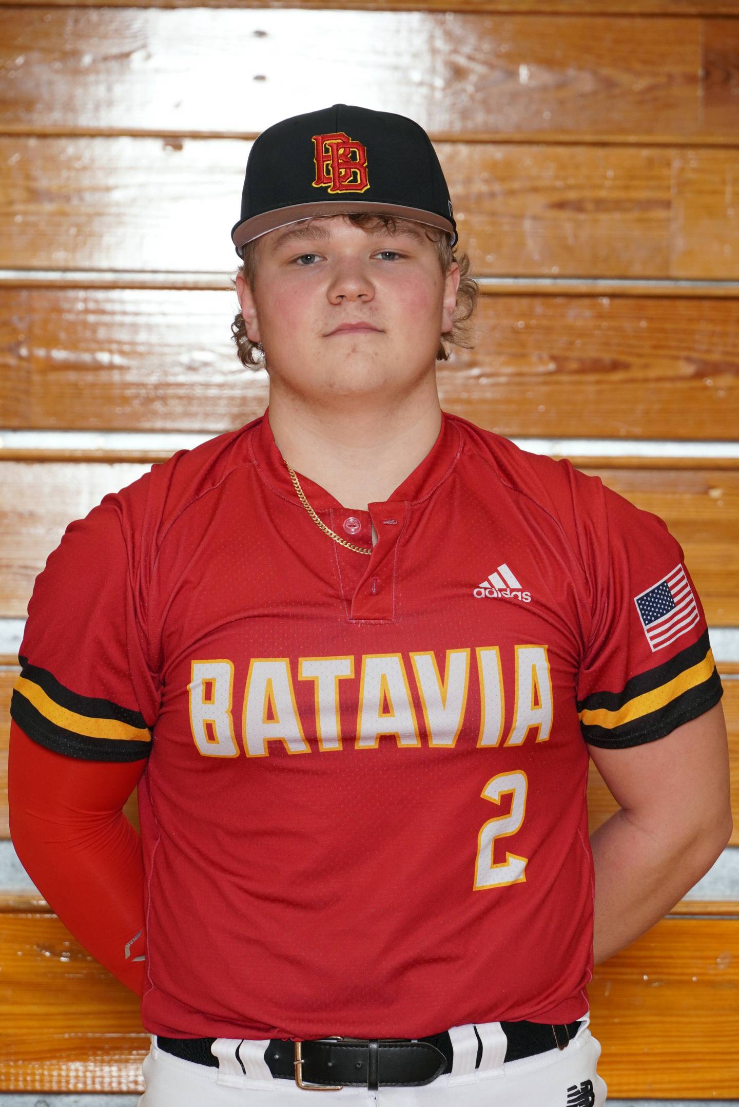 Batavia's Henry Saul. Photo courtesy of Batavia athletics.