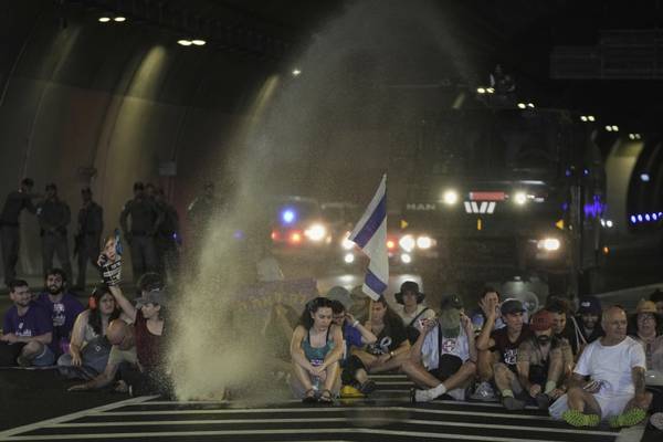 Israel’s growing frustration over the war in Gaza erupts in nationwide protests