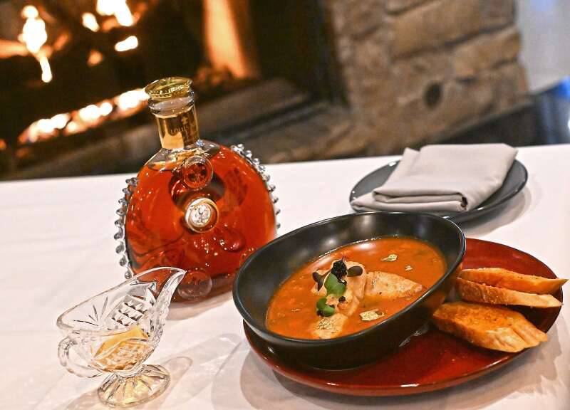 The Drake in Oak Brook is offering a luxuriously upgraded version of their signature Bookbinder’s soup, preparing it with one of the world’s most prestigious spirits, Louis XIII cognac, as well as other lavish flourishes.