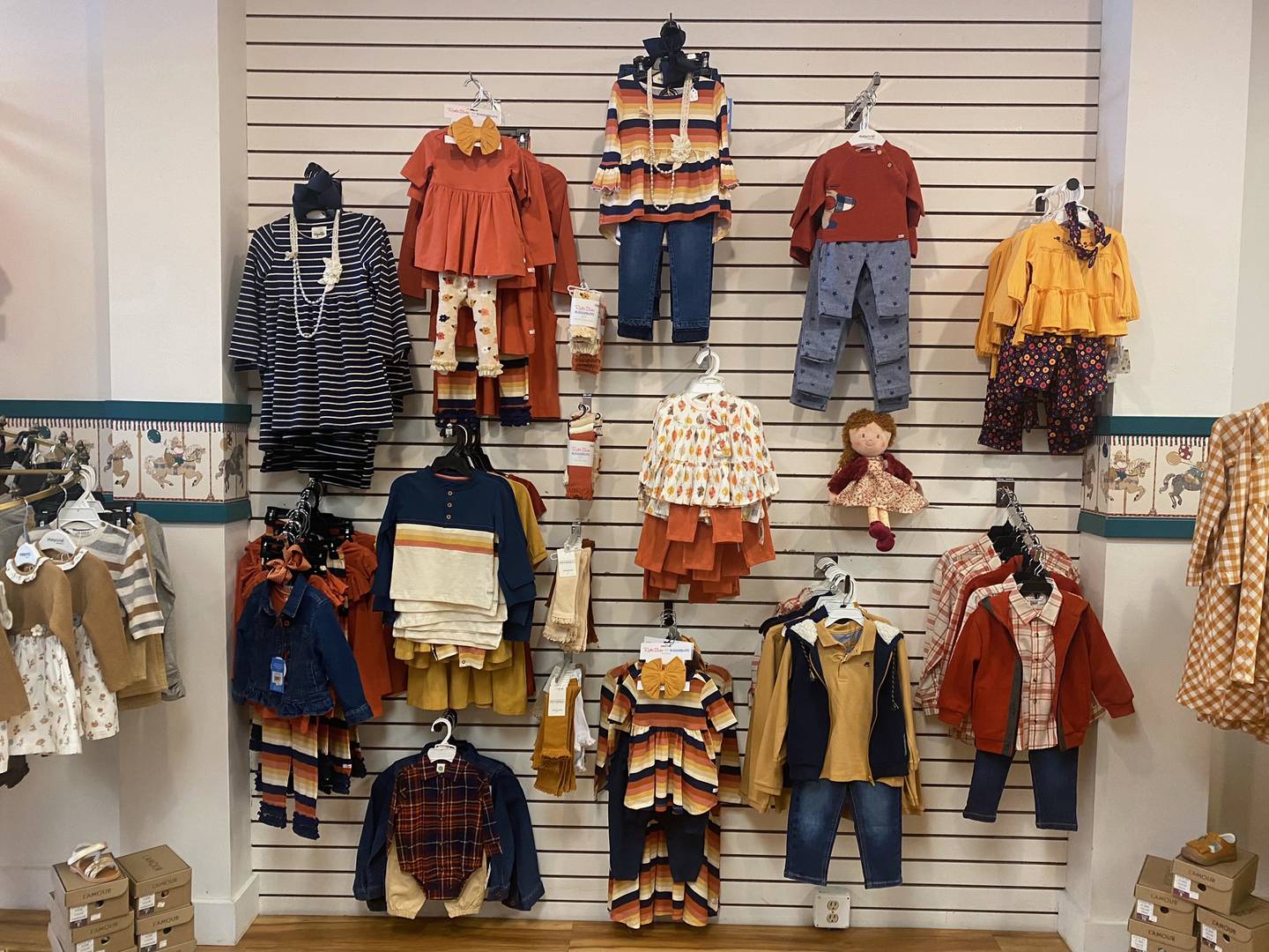 Breham said the store carries items for special occasions but carries a “whole span” of items including trendy, casual, or sporty clothing.