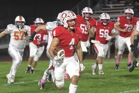 Photos: Oregon edges Winnebago 20-18 in Big Northern Conference action
