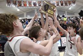 Photos: Woodland boys basketball wins the Class 1A Regional title over Newark