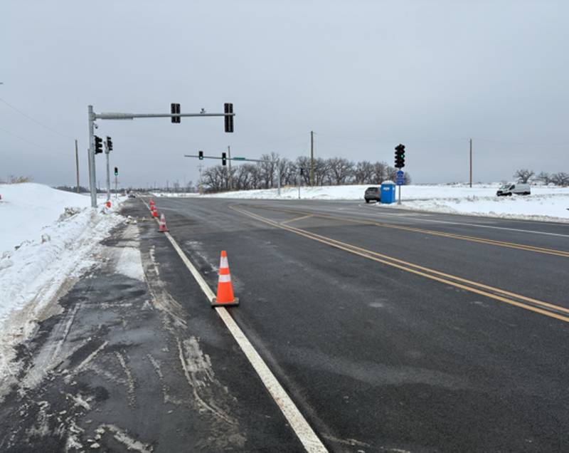 The Lake County Division of Transportation has reopened the intersection of Winchester Road and IL Rout 83 following months of construction on a safety-focused improvement project.