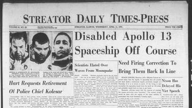 Historical covers for April 15: Disabled Apollo 13 Spaceship Off Course