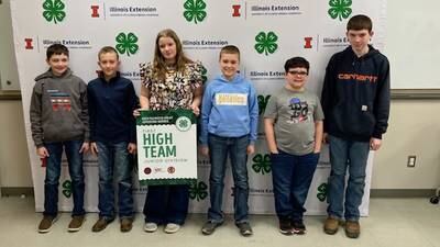 Marshall-Putnam 4-H Meat Judging Team wins state contest