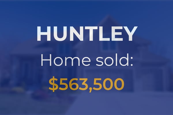 Huntley: Single-family home sells for $563,500